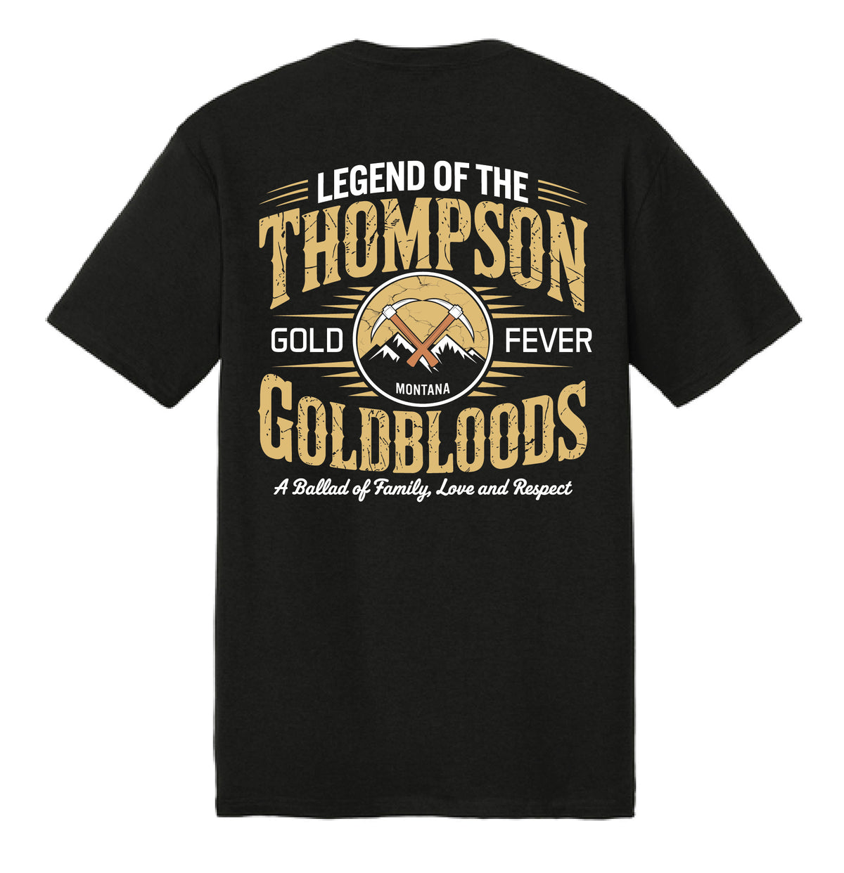 Goldbloods Tee — back