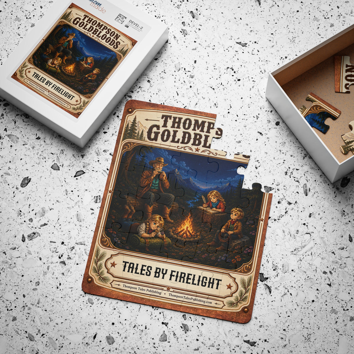 Goldbloods Tales by Firelight 30 pc jigsaw puzzle