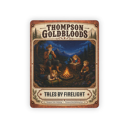 Goldbloods Tales by Firelight 30 pc jigsaw puzzle