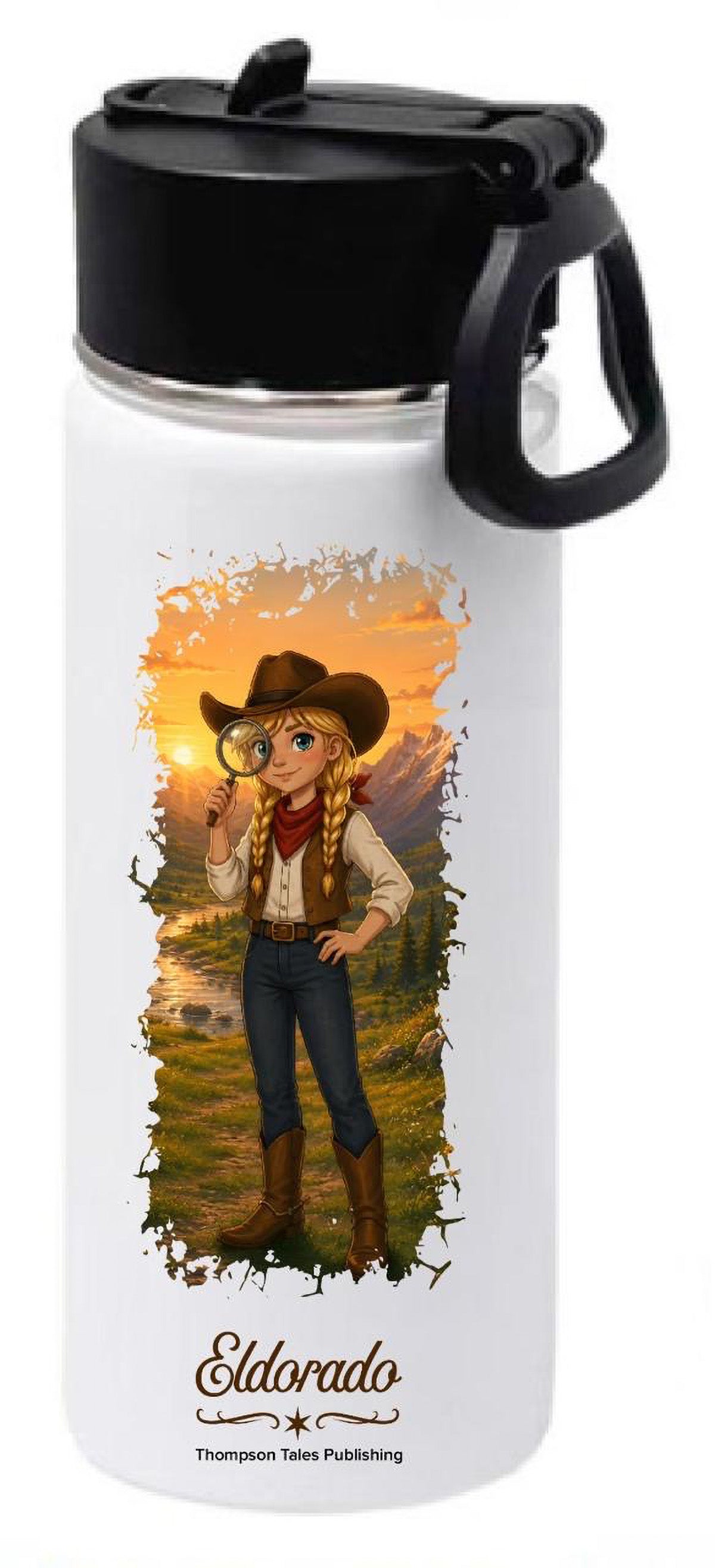 Goldbloods character drinking cup - El Dorado