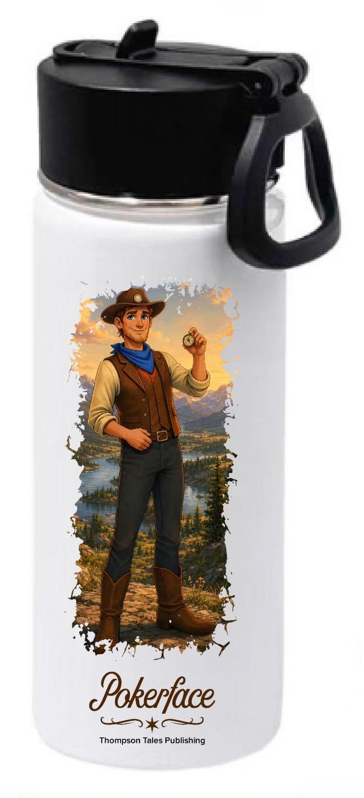 Goldbloods character drinking cup - Poker Face